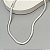 CHOKER FITA 5MM PRATA 40CM - Imagem 1