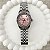 RELÓGIO FEMININO LUXO DATE JUST PRATA E ROSA 31MM - Imagem 2