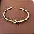 BRACETE CLASSIC GOLD NÓ - Imagem 1