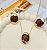 CONJUNTO BRINCO E COLAR OLINDA MOCCA - Imagem 1