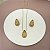 CONJUNTO GOTA GLOBO VAZADA GOLD - Imagem 1