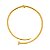 COLAR CHOKER PREGO LUXO DOURADO - Imagem 1