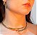 COLAR CHOKER PREGO LUXO DOURADO - Imagem 4
