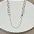 CHOKER ELOS OVAIS PRATA 40CM + 10CM DE EXTENSOR - Imagem 4