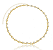 COLAR CHOKER RIVIERA 3 PONTOS CRISTAL CELEBRAR - Imagem 1