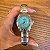 RELÓGIO LUXO AZUL TURQUESA 31MM - Imagem 1
