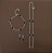 CONJUNTO CHOKER PULSEIRA BRINCO TREVO PRETO - Imagem 1