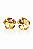 BRINCO FLOR GOLD PEQUENO - Imagem 1