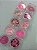KIT 10 GLITTER ROSA NEON - Imagem 1
