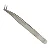 PINÇA CILIOS VOLUME RUSSO PRATA TWEEZERS FADA COLOR - Imagem 1