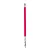 ESPATULA BASTÃO DE INOX C/ SILICONE ROSA ISIS CUTELARIA - Imagem 1