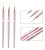 Kit 3 Pincel Ultra Fino Gold Rose - Imagem 1