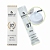 SACHE REFIL GEL CONSTRUTOR DAFU 07 MILKY 15ML - Imagem 1