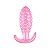 Plug Anal em Silicone / Com Textura de Bolinha - 10,5x3,5cm - Imagem 4