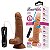 Prótese Realística com Vibro e Rotação com controle - 18,5 X 4,0 cm - Baile - Imagem 3