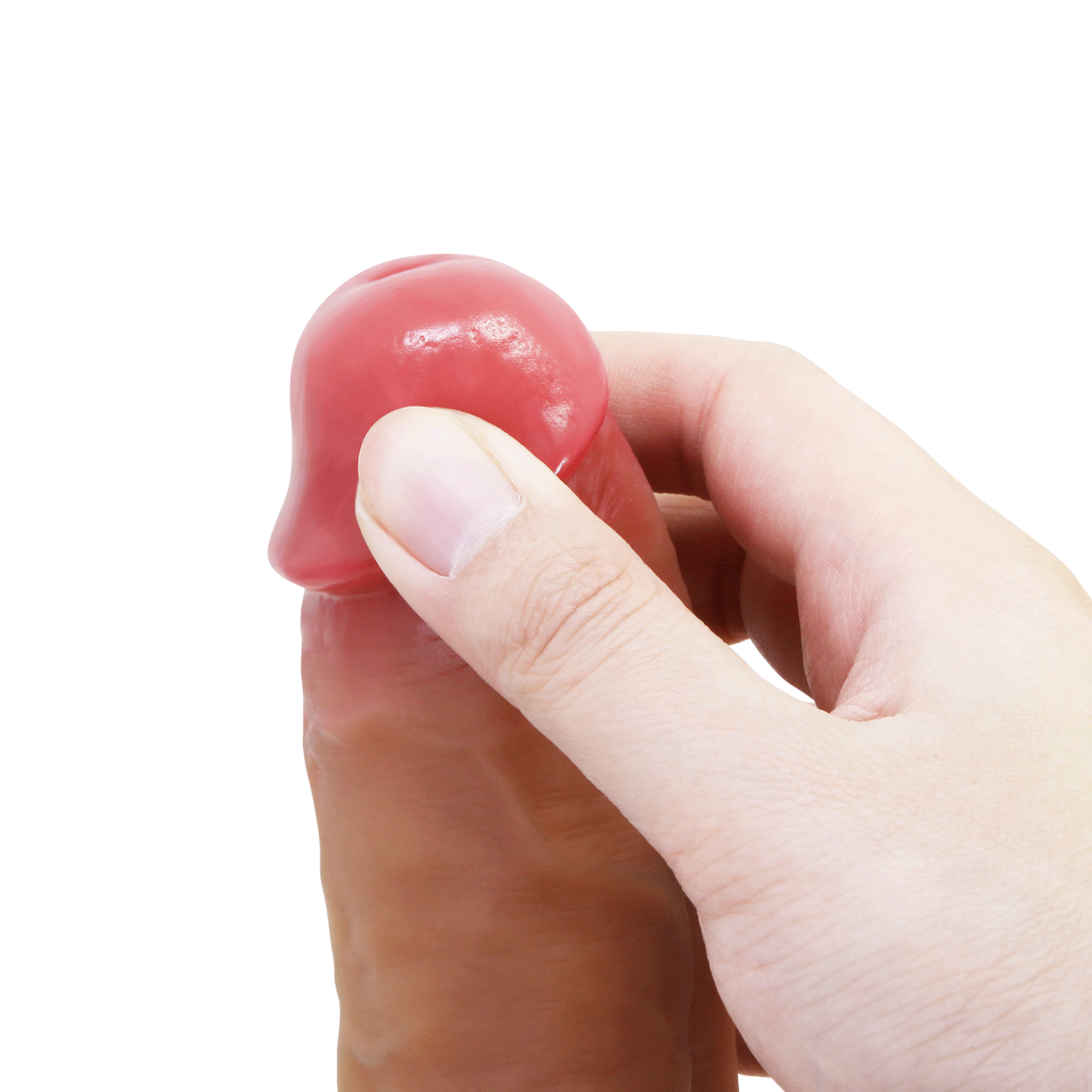 Cinta Com Prótese Realística 17.3 cm X 4.1 cm - Fogg - Pretty Love - Imagem 2