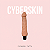 Prótese peniana com Vibro - Cyberskin - 20cm - Imagem 1