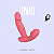 Vibrador com base estimuladora - Controle via APP - 9 modos de vibração - Imagem 1