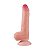 Dildo Super Realístico Dupla Camada - Ventosa - 18,3 X 3,4 cm - Imagem 2