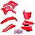 Kit Plástico AMX F21 - CRF 250f  - C/ Number - S/led - Imagem 1