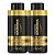Kit Eico Mandioca Shampoo Sem Sal 450ml + Condicionador Leave-In 400ml - Imagem 1