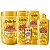 Kit Dabelle Liso Arrasador Shampoo 250ml Condicionador Máscara 800g 175ml Creme de Pentear 270g Óleo Spray Multiprotetor 75ml - Imagem 1