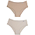 Del Rio Kit 2 Calcinhas Calça Cotton Mousse Nature Tamanho GG - Imagem 1