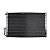 Condensador de Ar Condicionado Universal 14x23 Espessura 32mm Aletas Serpentina - Imagem 1