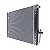 Condensador de Ar Condicionado Universal 14x20 Espessura 16mm - Imagem 2