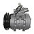 Compressor de Ar Condicionado Modelo 10P08E - 12 Volts Polia Canal 1A 117mm - Imagem 1