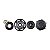 Conjunto de Embreagem do Compressor de Ar Condicionado Sanden 7H15 Volvo 24V - Imagem 3