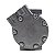 Compressor de Ar Condicionado Mod Sanden SD7V16 Duster, Clio, Megane, Scenic, Kangoo, Logan, Nissan - Imagem 6