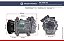 Compressor de Ar Condicionado Mod Sanden SD7V16 Duster, Clio, Megane, Scenic, Kangoo, Logan, Nissan - Imagem 2