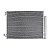 Condensador de Ar Condicionado Logan , Sandero 1.0 e 1.6 2014> , Sandero 2018> 3 Cilindros , Duster 2014> , Oroch 2016> , Captur 2018> - Imagem 1
