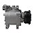 Compressor de Ar Condicionado Jac J3 12 Volts Polia 5pk 90mm - Imagem 5