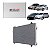 Condensador de Ar Condicionado Peugeot 307 408 C4 Pallas VTR Hatch Picasso - Imagem 1
