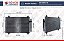 Condensador de Ar Condicionado Peugeot 307 408 C4 Pallas VTR Hatch Picasso - Imagem 2
