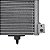 Condensador de Ar Condicionado Peugeot 307 408 C4 Pallas VTR Hatch Picasso - Imagem 12