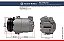 Compressor de Ar Condicionado Modelo CVC Polo , Fox , Voyage , Gol G5 G6 Motor 1.6 - Imagem 3