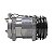 Compressor de Ar Condicionado Modelo 5h14 8 Orelhas 12 V 2a Universal - Imagem 5
