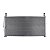 Condensador de Ar Condicionado Mitsubishi L200 1996 em diante - Imagem 4