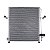 Condensador de Ar Condicionado Mitsubishi L200 Triton HPE Gasolina V6 , Diesel 2007 Até 2011 , Pajero Dakar - Imagem 1