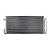 Condensador de Ar Condicionado Fiat Punto, Punto, Linea, Bravo 14 16 18 - Imagem 1