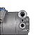 Compressor de Ar Condicionado CVC Astra Vectra 2006 em diante - Imagem 8