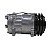Compressor de Ar Condicionado Modelo 7h15 Maquina 12 Volts Polia 2a B110 B115 - Imagem 5