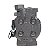 Compressor de Ar Condicionado Honda Fit 2008 Até 2013 City 2010 em diante - Imagem 7