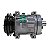 Compressor de Ar Condicionado Aa7h15aa U4275 Maquina Retroescavadeira 12 Volts - Imagem 1