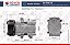 Compressor de Ar Condicionado Ford Modelo Fic Fs10 Fx15 F250 Diesel 12v 8pk - Imagem 2