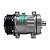 Compressor de Ar Condicionado 7H15 8144  Case 821, W20E, 621, 721, 821, 921,Dynapac CA250, New Holland W130, W170, W190, W230, Caminhão Tector 260E30 - Imagem 1
