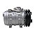 Compressor de Ar Condicionado Retroescavadeira TM21 HPAD-12 Volts Polia2A 145mm - Imagem 6